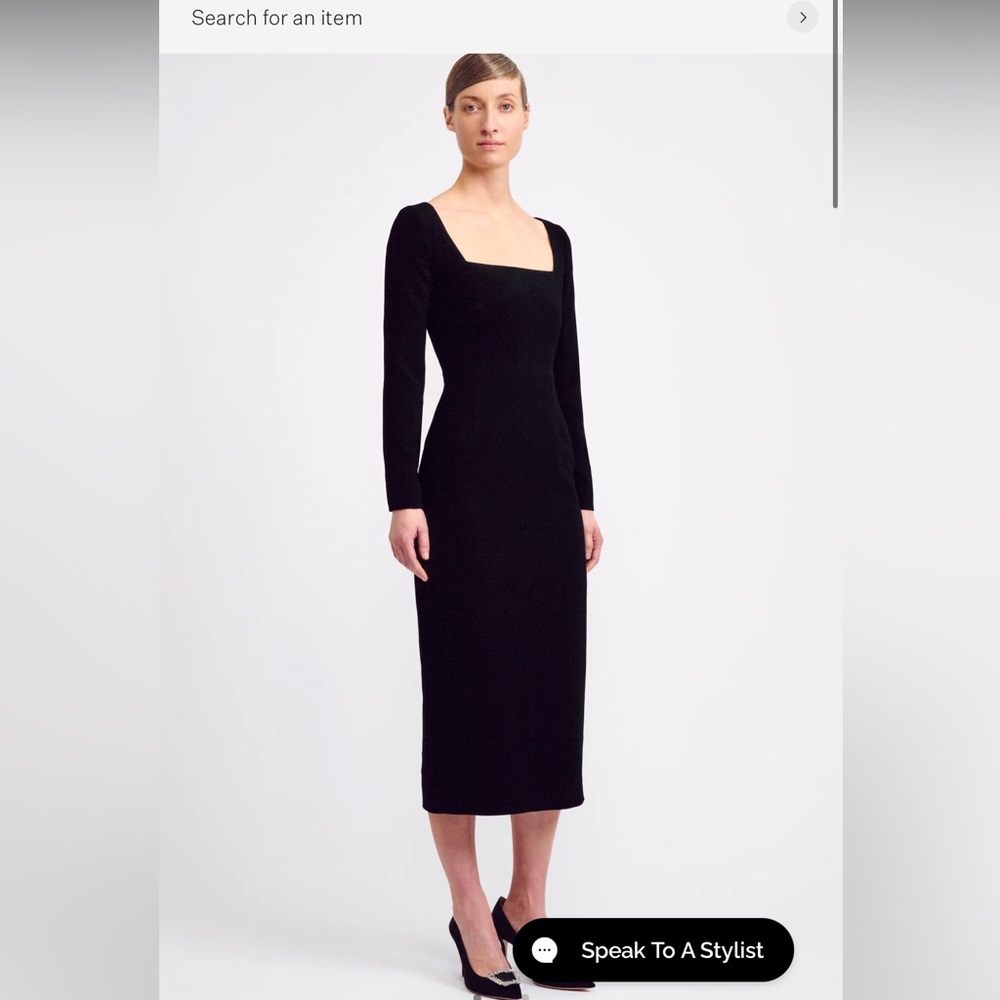 Emilia Wickstead Erletta Dress in Double Crepe